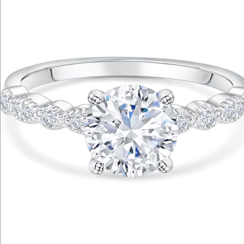 Engagement Ring by Modern Gents! GORGEOUS Sparkler! 💍 Lifetime guarantee…